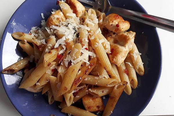Toughened Pasta with Chicken and Sage