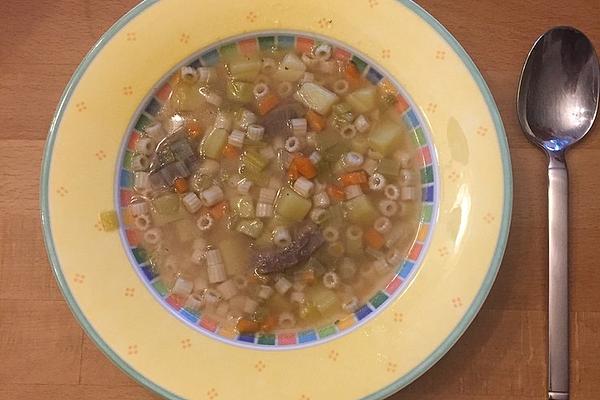 Traditional Icelandic Meat Soup