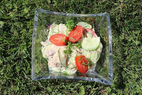Tuna and Cucumber Salad
