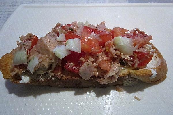 Tuna Bruschetta À La Heike