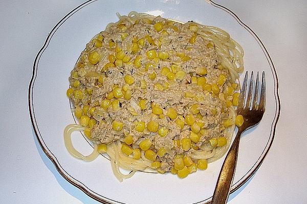 Tuna – Spaghetti with Corn