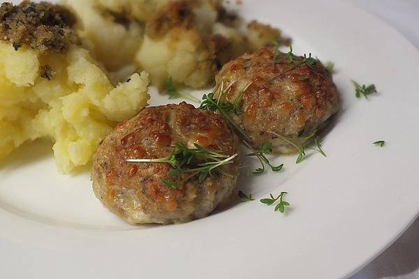 Turkey and Cheese Meatballs from Oven