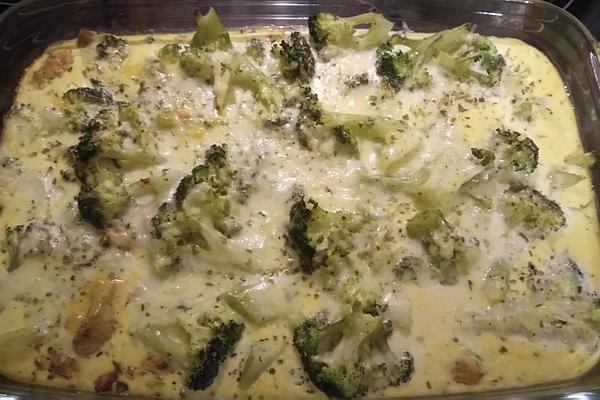 Turkey Breast Broccoli Casserole with Vegetarian Variant