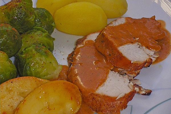 Turkey Breast in Apple Sauce