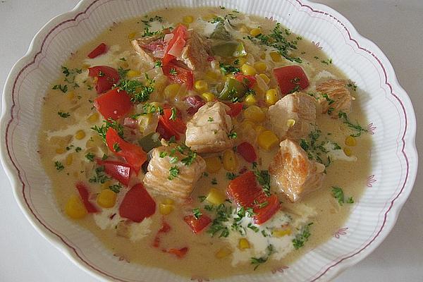 Turkey – Corn – Pot with Peppers