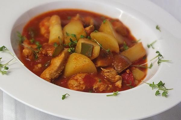 Turkey Goulash Soup with Ajvar