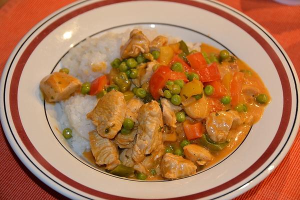 Turkey Goulash with Paprika and Cream