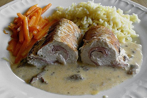 Turkey Roulade with Cream Cheese