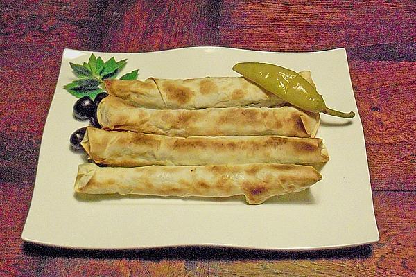 Turkish Cheese Cigars