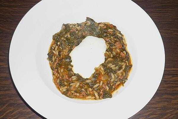 Turkish Style Spinach Pot