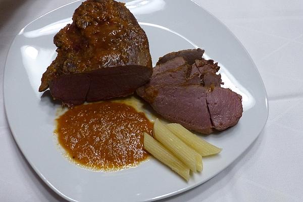 Tuscan Roast Venison with Tagliatelle