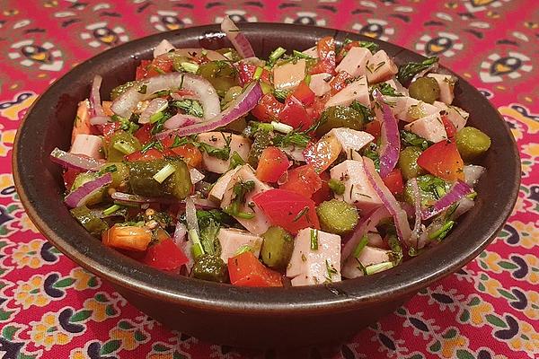 Upper Franconian Sausage Salad