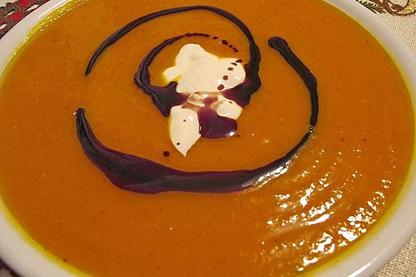 Vanilla Flavored Pumpkin Soup