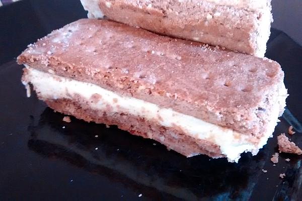 Vanilla Ice Cream Gingerbread Sandwich