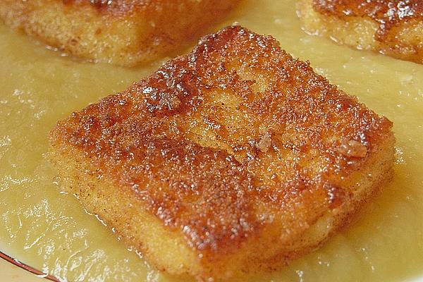 Vanilla – Orange Pudding, Fried