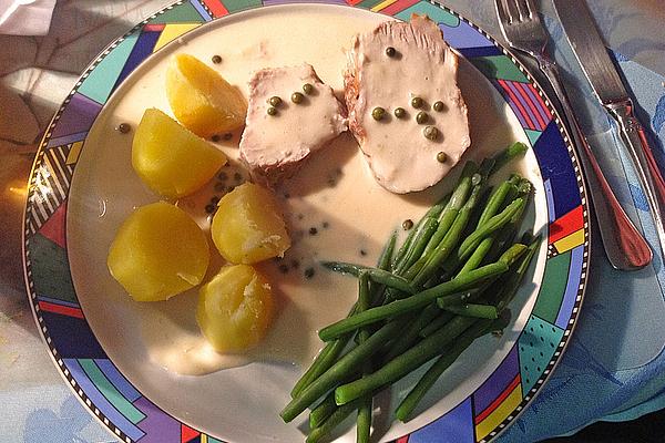 Veal Fillet on Creamy Pepper Sauce