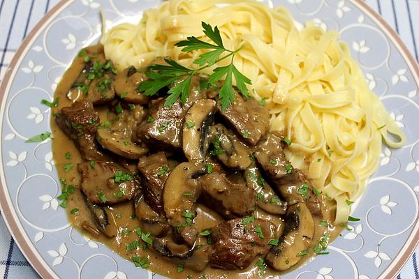 Veal Stew with Mushrooms