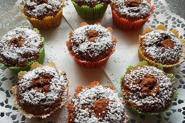 Vegan Apple and Banana Muffins