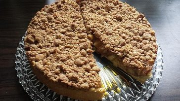 Apple Pie with Sprinkles from Tray