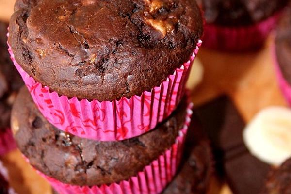 Vegan Chocolate Banana Muffins