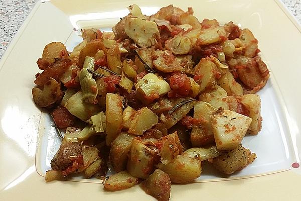 Vegan Fried Potato Pan