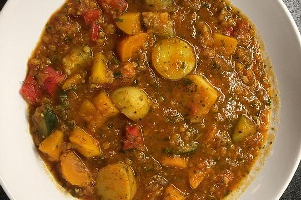 Vegan Lentil and Potato Stew