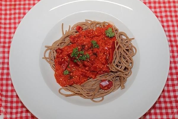 Vegan Paprika Spaghetti