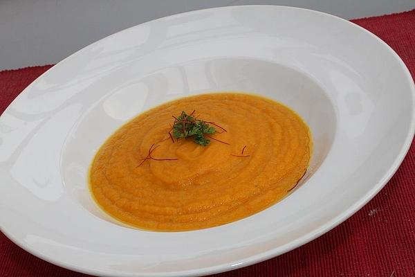 Vegan Pumpkin Soup with Asian Touch