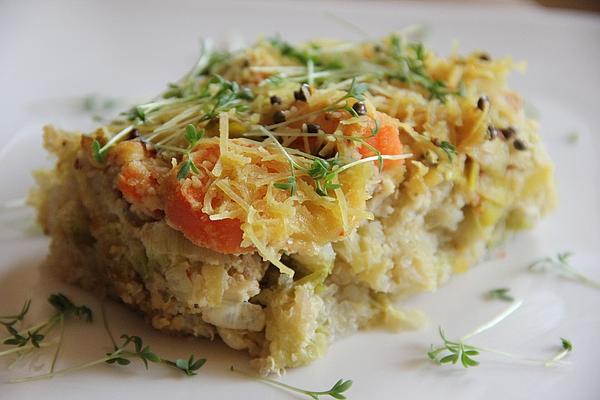 Vegan Quinoa and Savoy Cabbage Casserole