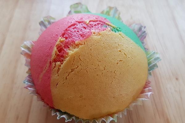 Vegan Rainbow Cupcakes