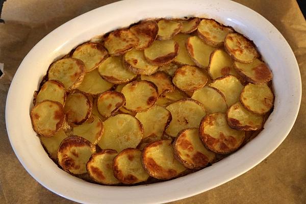 Vegan Sauerkraut, Potato and Soy Mince Casserole