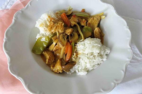 Vegetable Curry in Coconut Milk Thai Way