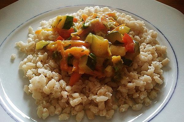 Vegetable Curry with Ebly