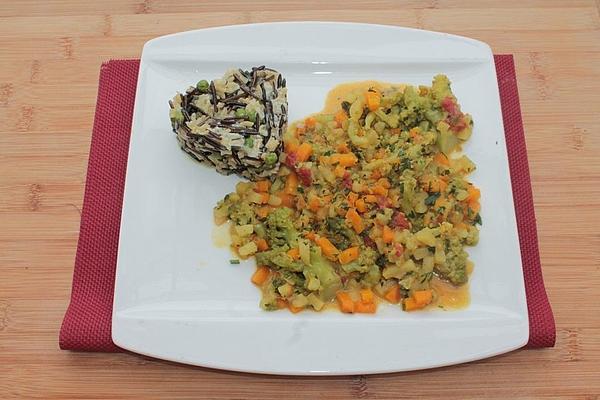 Vegetable Curry with Romanesco