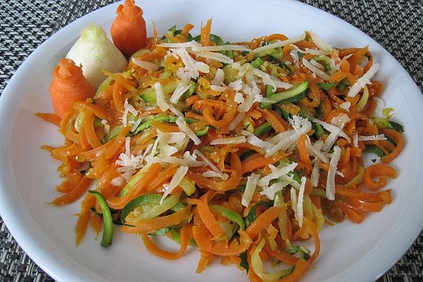 Vegetable Noodles Aglio E Olio