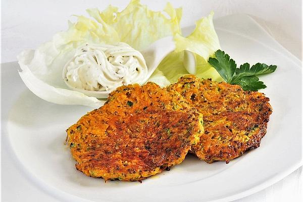 Vegetable Pancakes with Chia Seeds