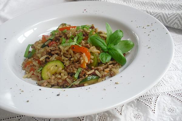 Vegetable Rice Pan