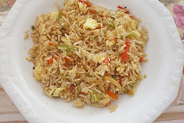 Vegetable Rice Without Meat