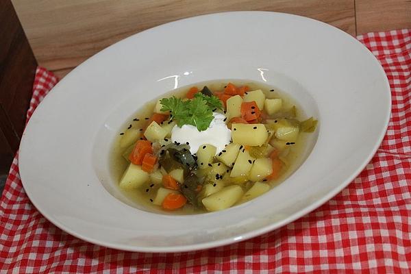 Vegetable Soup for Cold Season