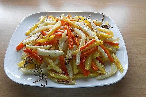 Vegetable Sticks from Oven