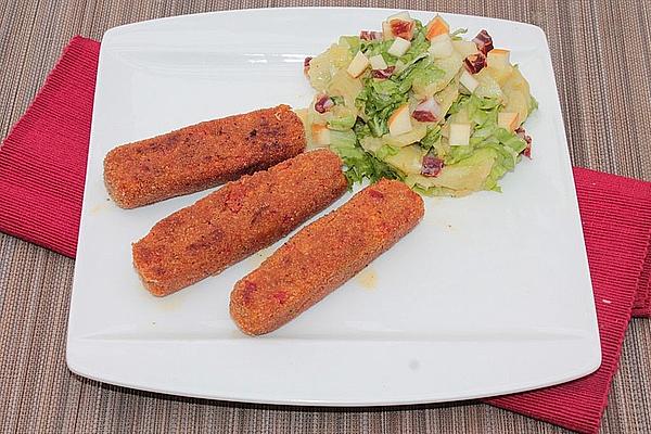 Vegetable Sticks with Chickpea Flour
