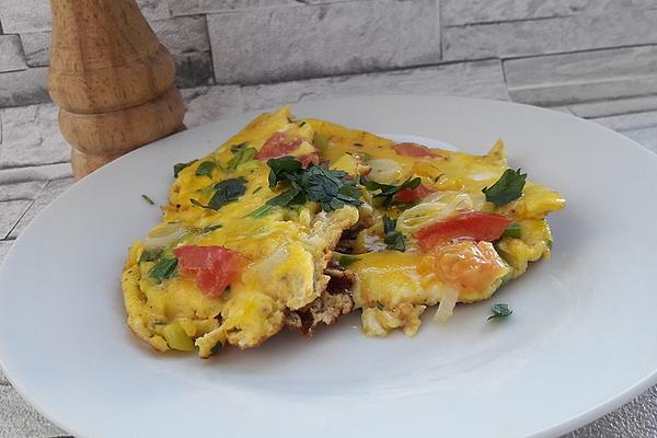 Vegetables – Eggs – Pan