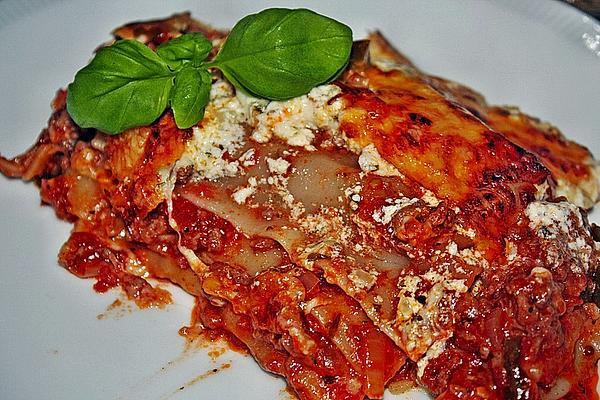 Vegetables – Minced Meat – Lasagna