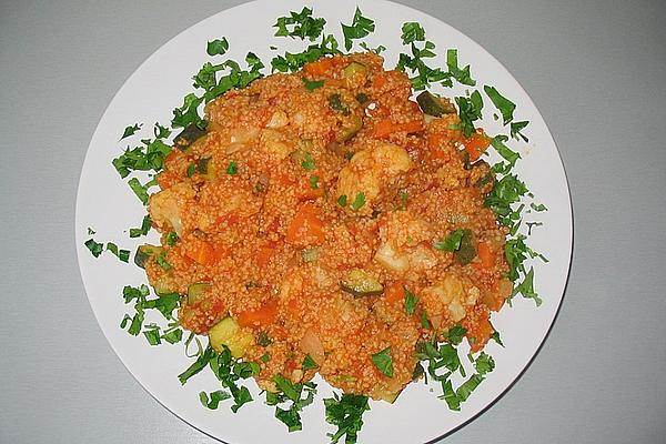 Vegetables with Couscous II