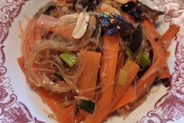 Vegetables with Glass Noodles