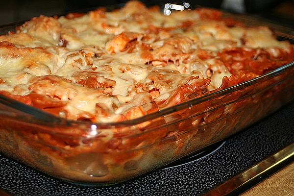 Vegetarian Chicory Pasta Bake À La Sylvia