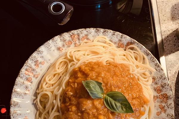 Vegetarian Lentil Bolognese