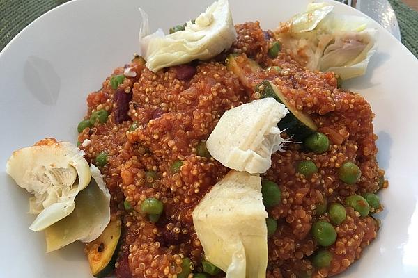 Vegetarian Quinoa Paella
