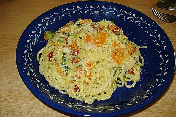 Vegetarian Spaghetti Carbonara