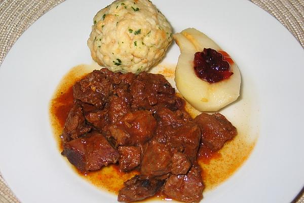 Venison Goulash from Oven